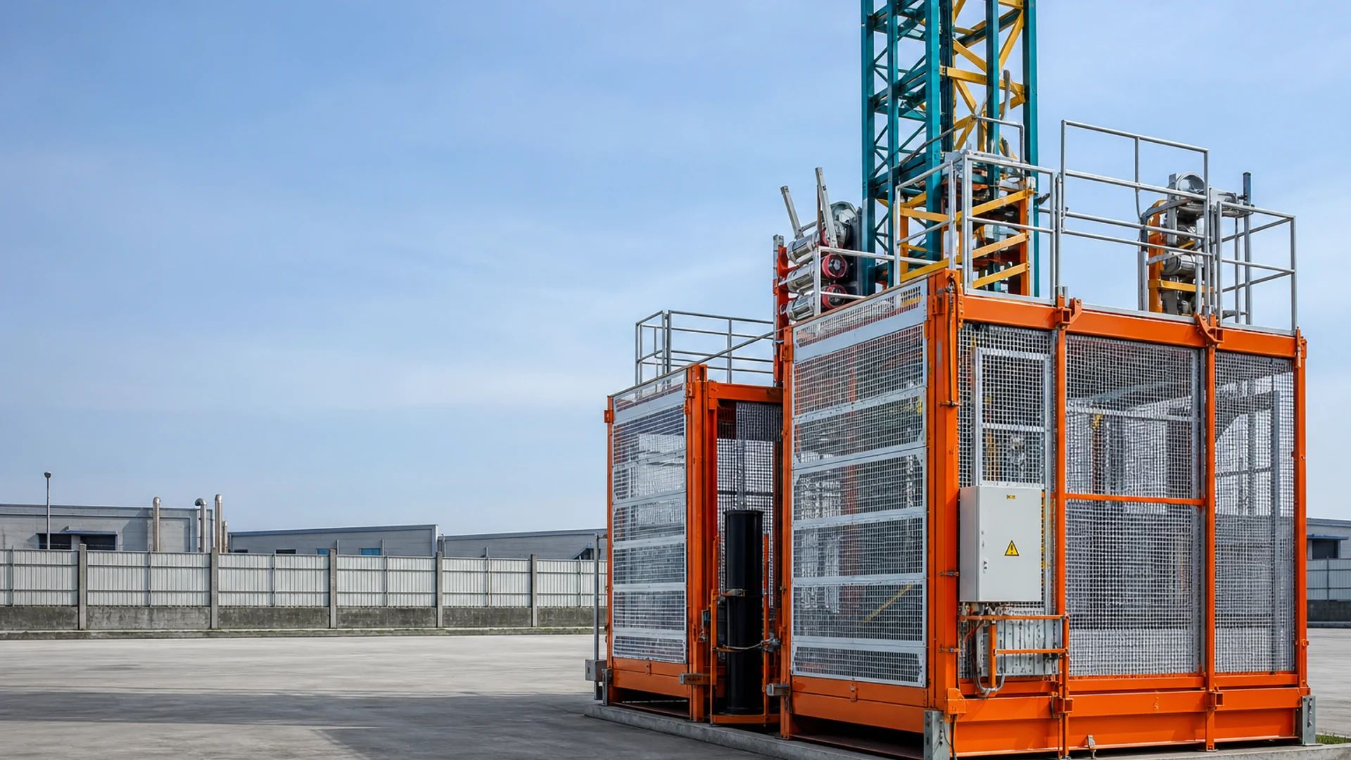 Used construction hoist equipment for building projects