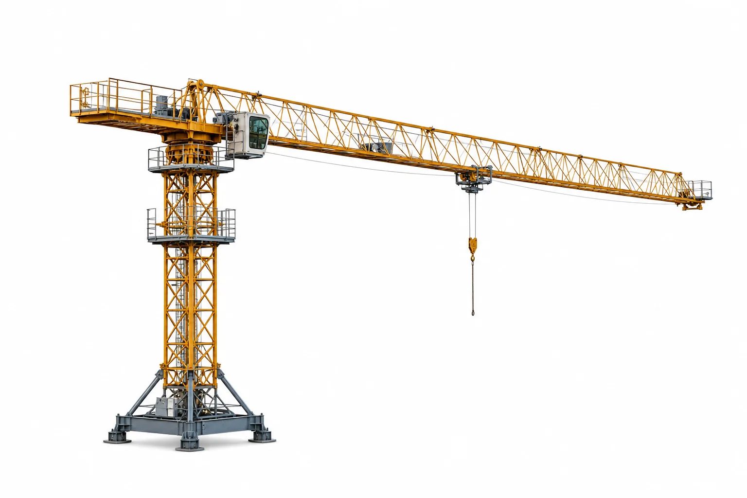 Flat Top Tower Crane